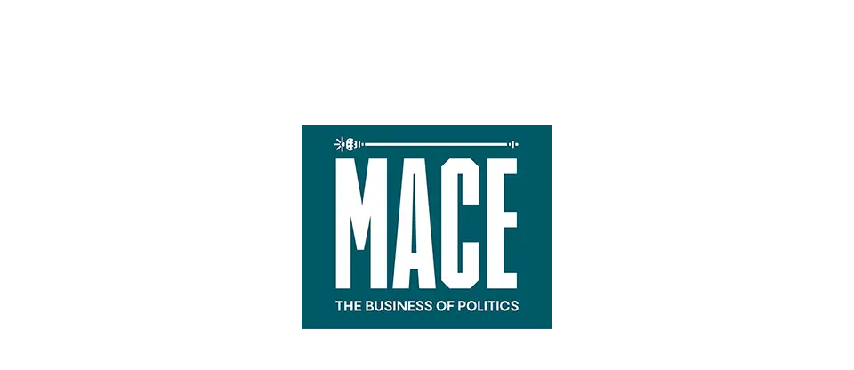 The MACE magazine logo